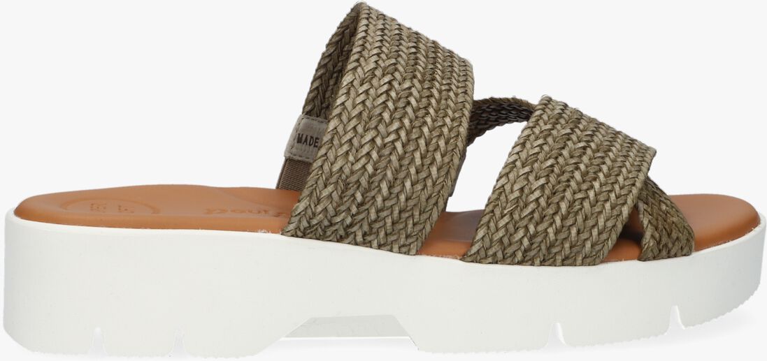 PAUL GREEN groene paul green slippers 7696