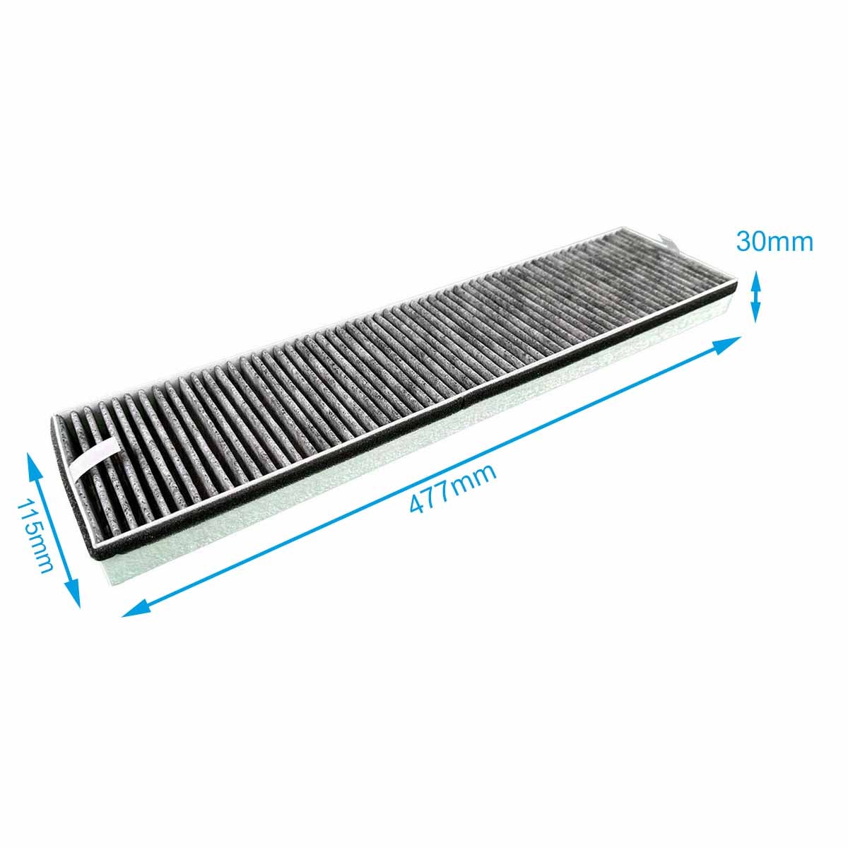 Actief koolfilter voor Miele DKF13-P