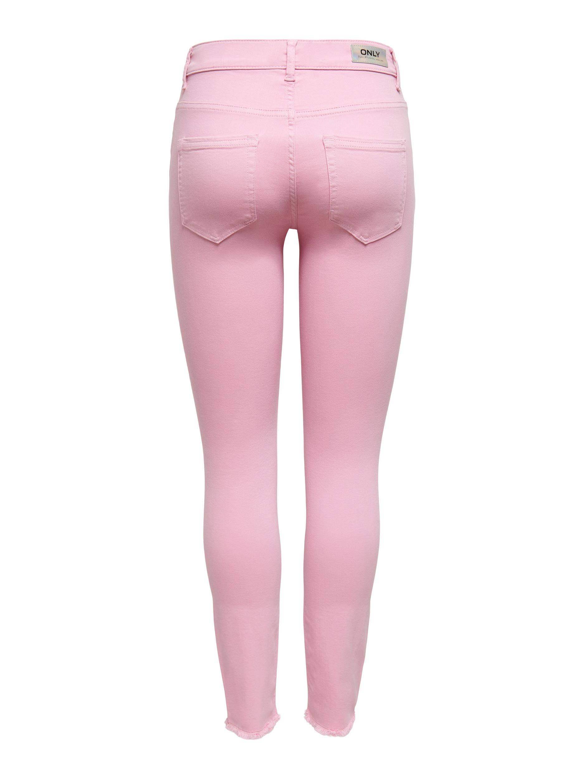 ONLY  Blush Mid Ankle Skinny Jeans