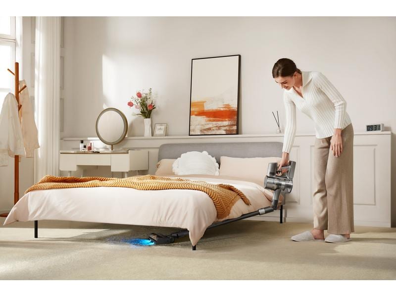Dreame Akku-Stielsauger R20 Anthrazit Kabelloser Staubsauger mit LED-Stauberkennung