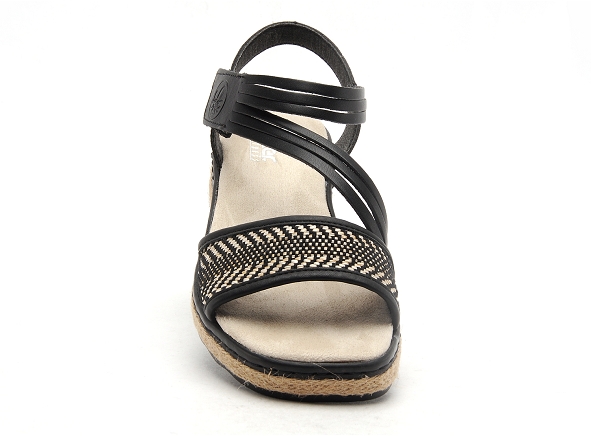Rieker nu pieds plats femme 61764 noir