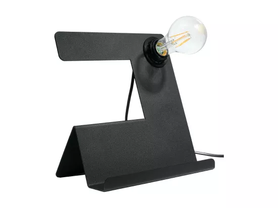 Sollux INCLINE Lampe à poser Noir E27