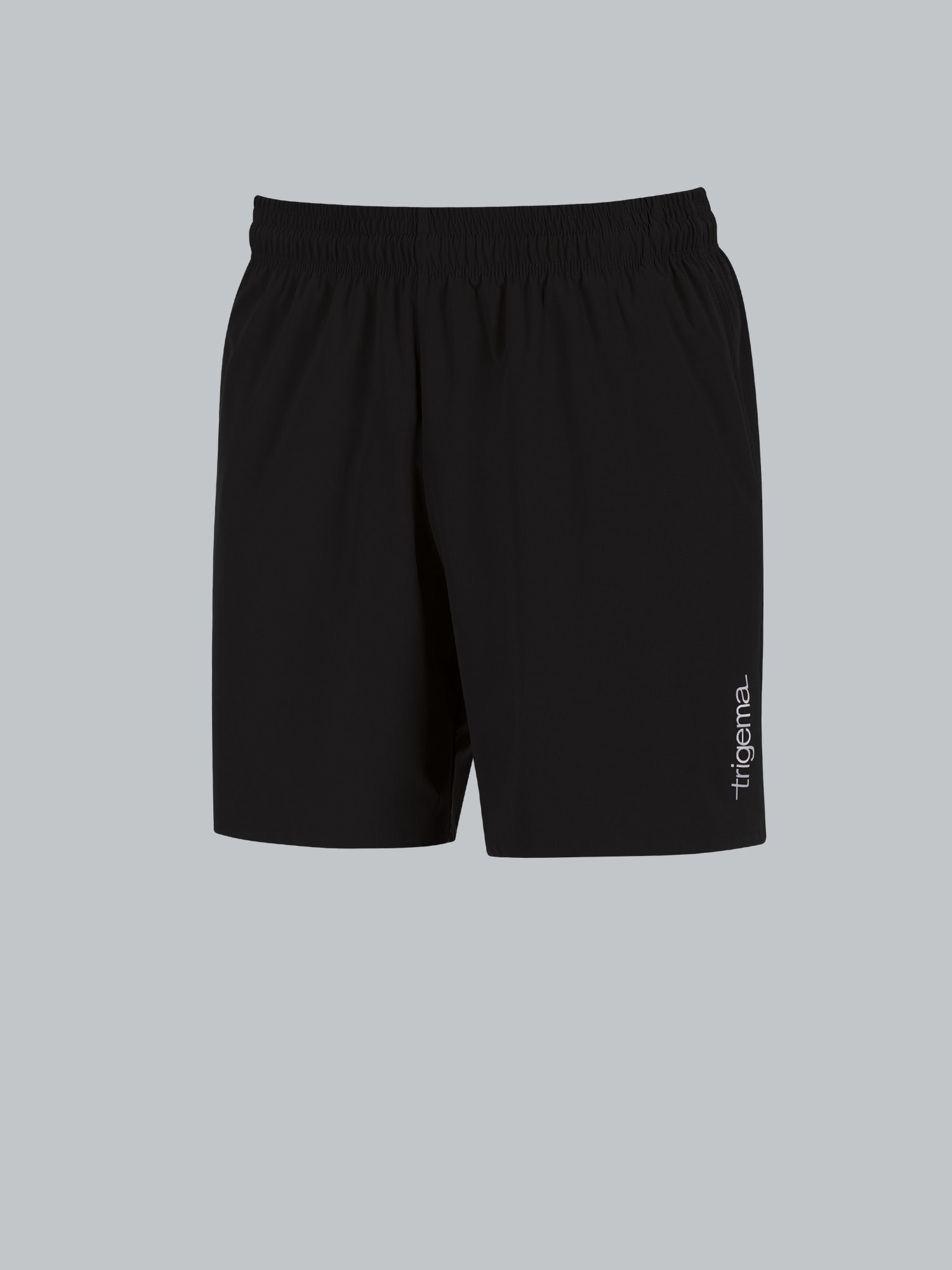 Sport-Shorts mit Innenslip aus Netz Schwarz