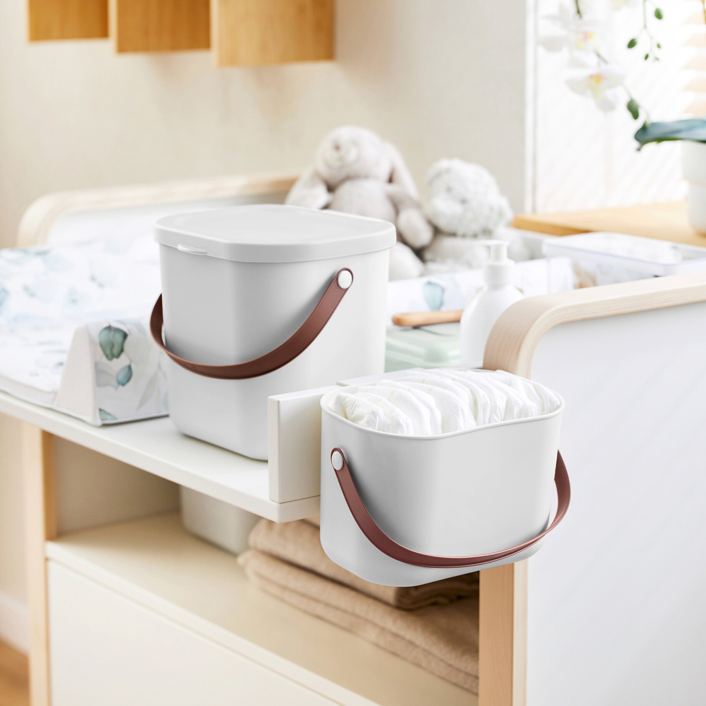 Rotho Babydesign Wickeltisch-Organizer YUMA 3,2 l