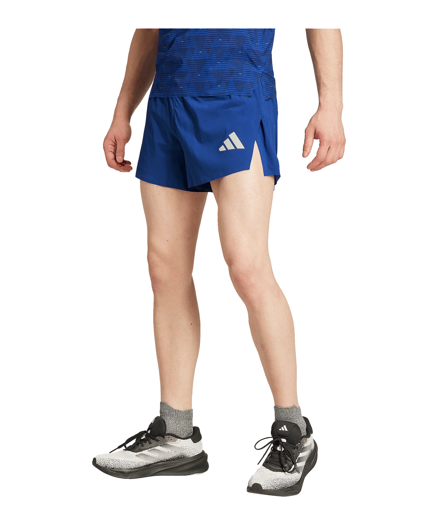 adidas Split Short 3 Blau