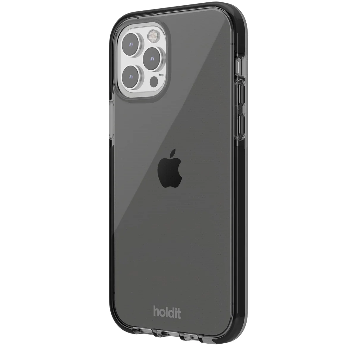 Holdit  iPhone 12/12 Pro Seethru cover - sort