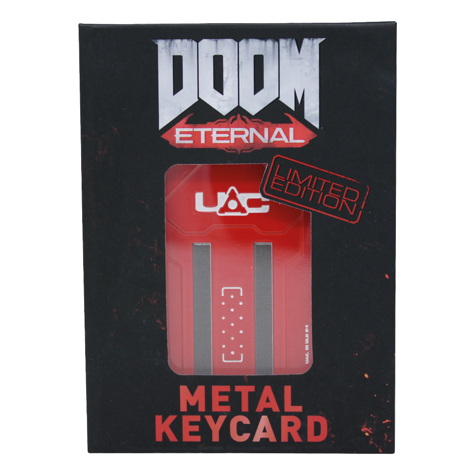 DOOM Limited Edition Replica Key Card