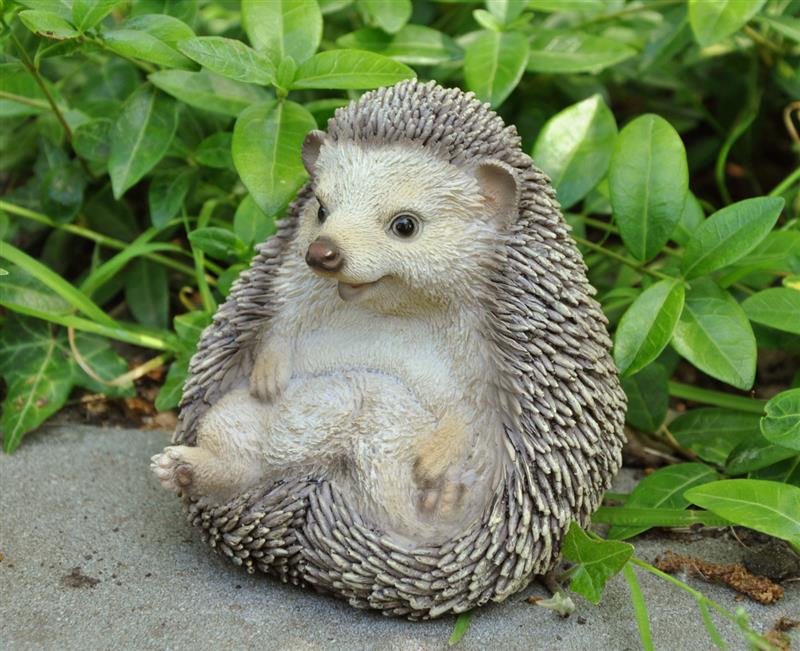 Dazikemo Dekofigur Gartenfigur Igel 12 x 11 cm