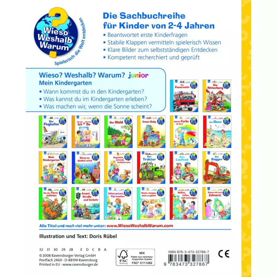 Ravensburger Wieso? Weshalb? Warum? Junior 24: Mein Kindergarten