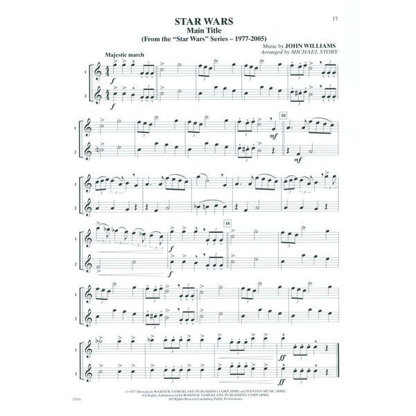 Alfred Music Publishing Movie Duets For All Alto Sax
