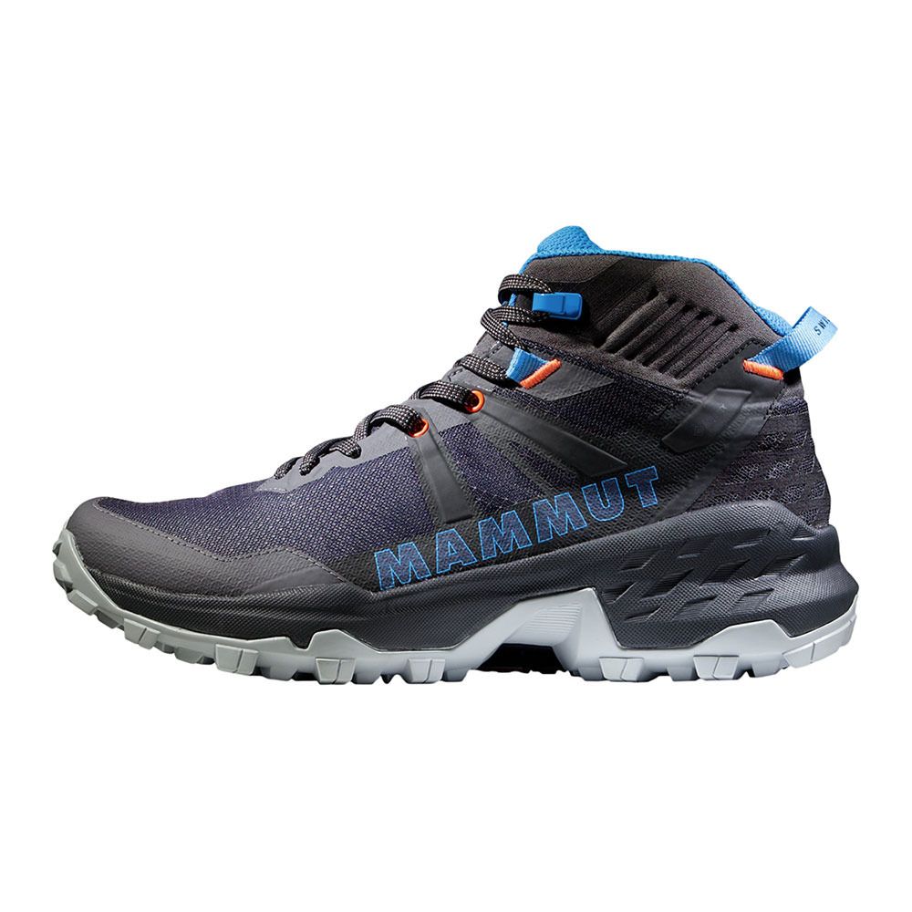 Mammut SERTIG II MID GTX - Chaussures de randonné Femme dark titanium-light gentian