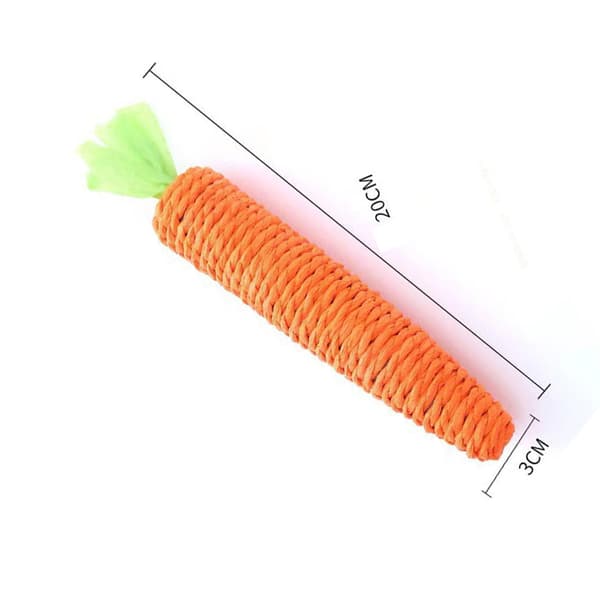INF Stor jute tau gulrot leke for katter