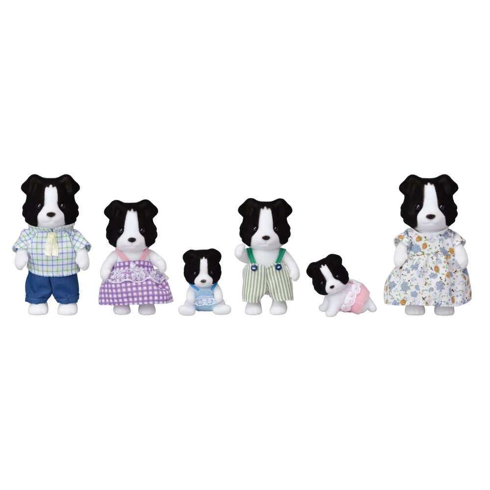 Sylvanian Families Border Collie Familie