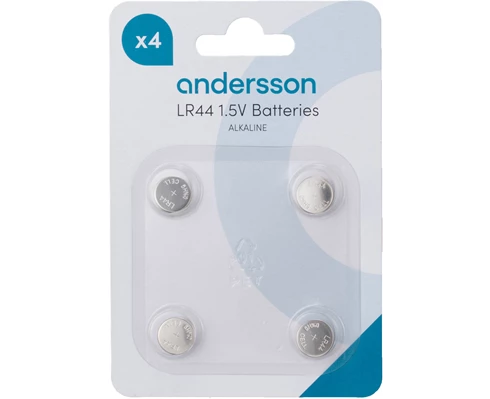 Andersson LR44 Alkaline 4pcs