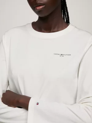 Camiseta de manga comprida com o logotipo exclusivo da coleção de 1985