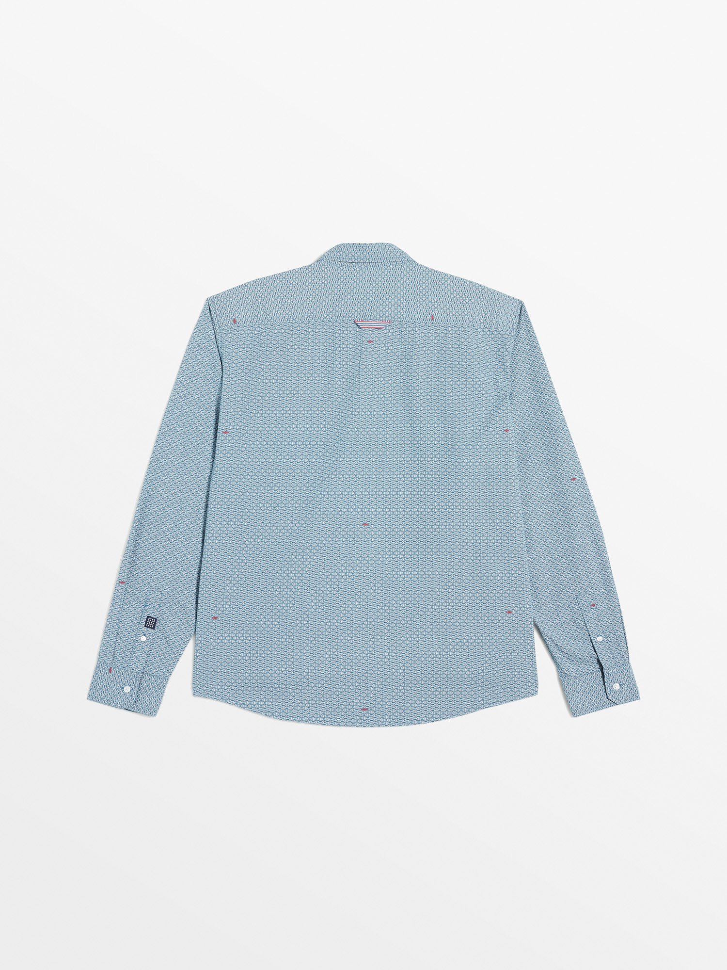 Chemise Homme Manches Longues Bleu