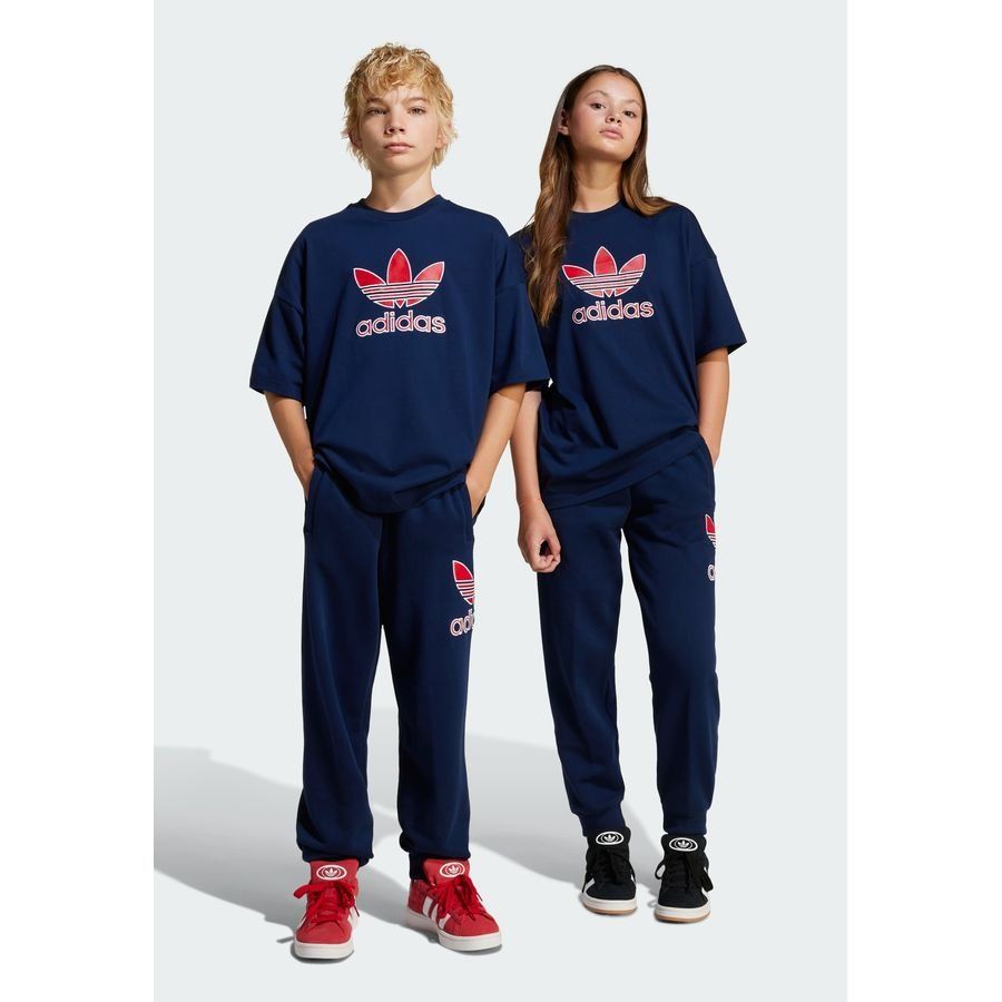 Adidas Original Pantalon de survêtement oversize grand logo Execution Enfants
