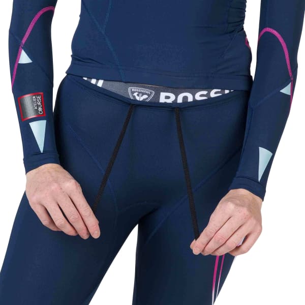 Collant ski de fond ROSSIGNOL W INFINI COMPRESSION RACE TIGH DARK NAVY