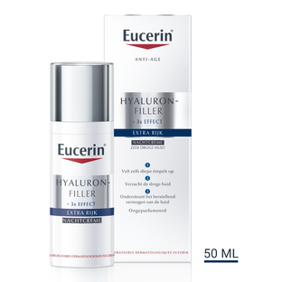 Eucerin Hyaluron-Filler Urea Nachtcrème Extra Rijk 50ML