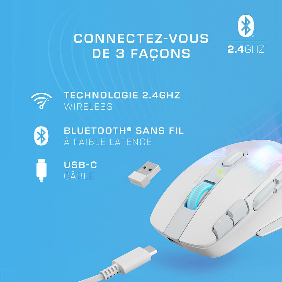 Turtle Beach Kone XP Air - Blanc
