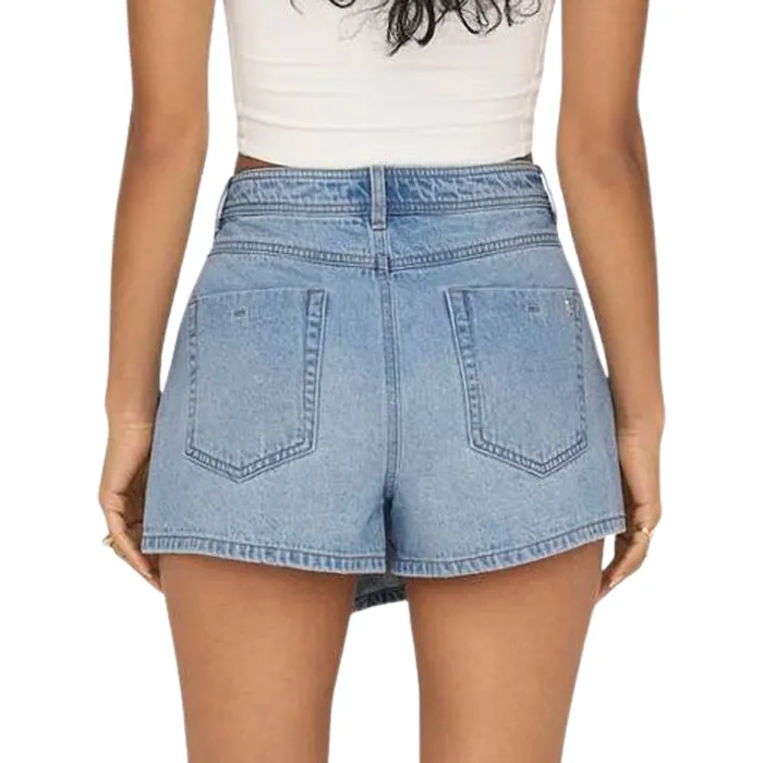 Only Lesly Denim Wrap Skort Dames