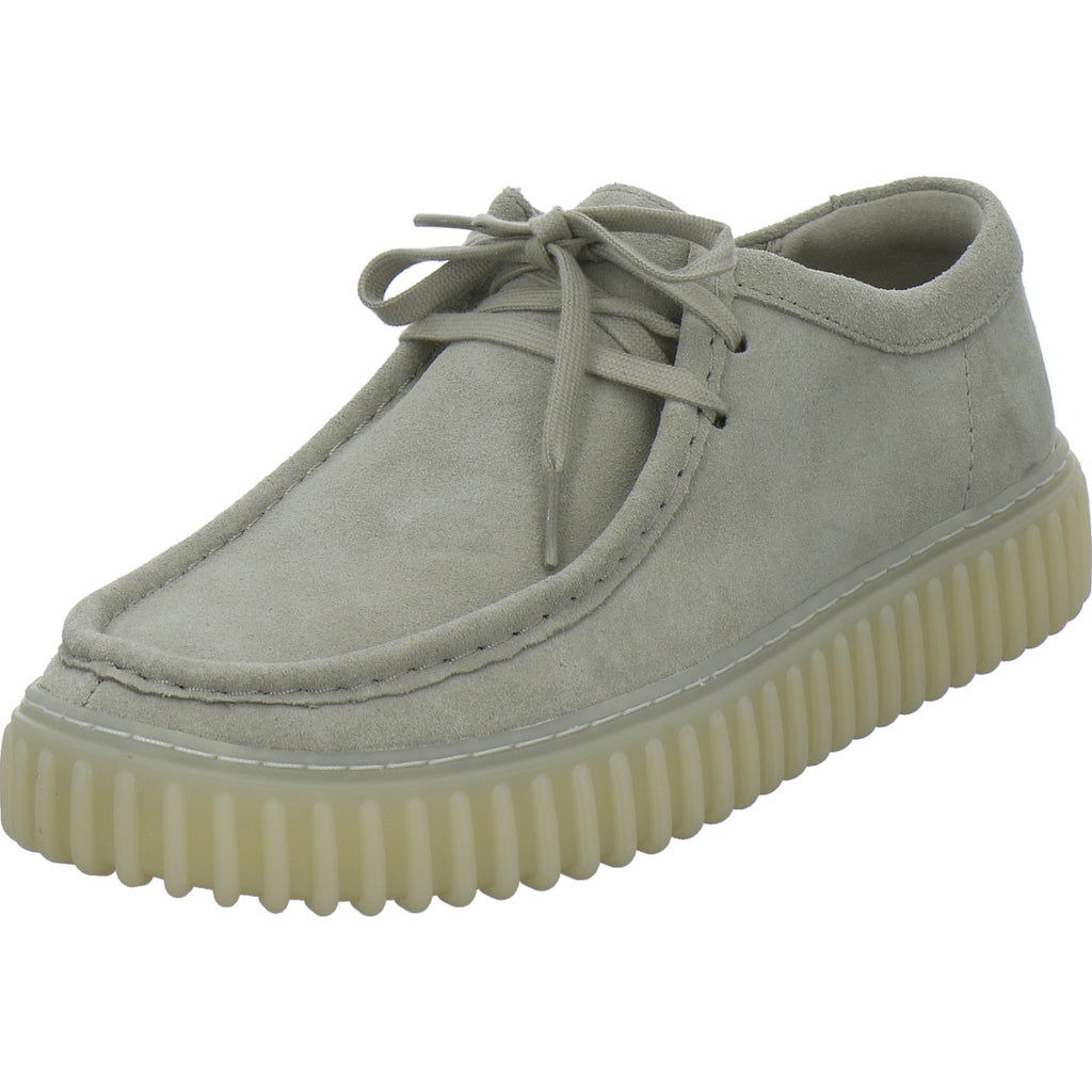 Clarks Sneaker Herren Torhill Hellgrau