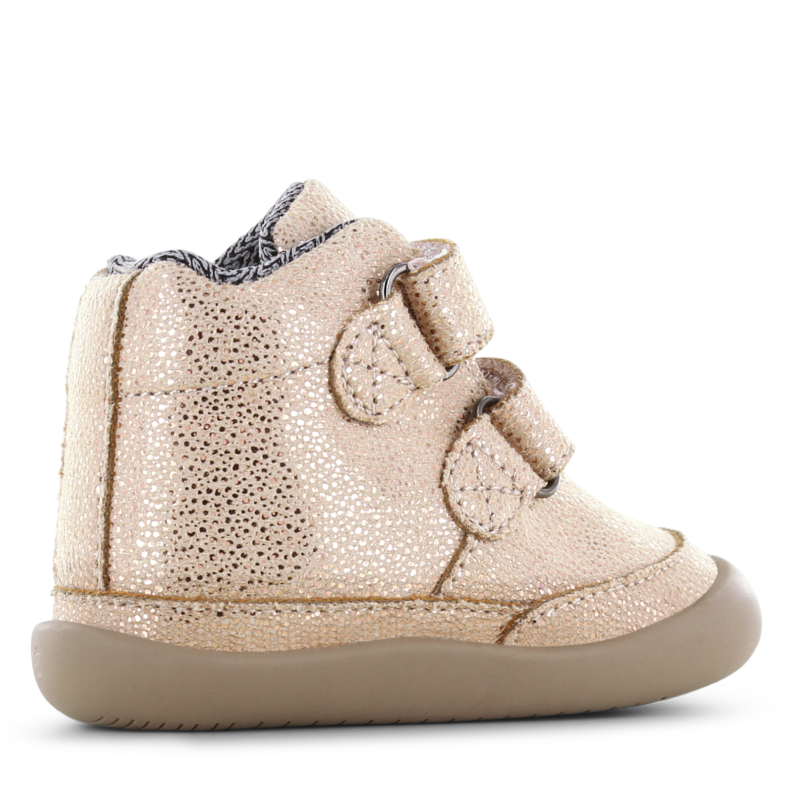 Shoesme Water-Proof rosé bootie Metallic, Microleer | Meisjes schoenen