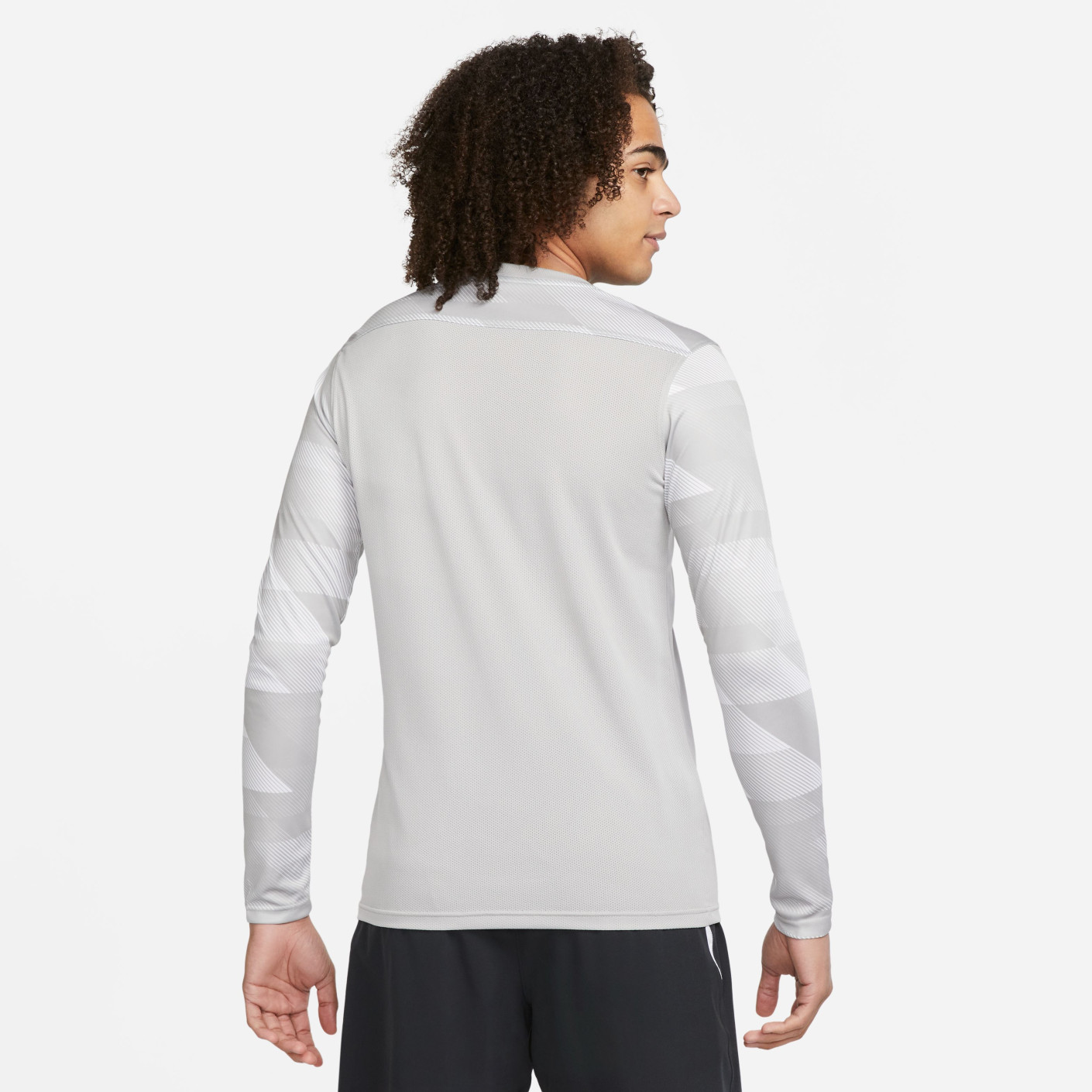 Nike Park IV Voetbalshirt Keepers Lange Mouwen Grijs Zwart