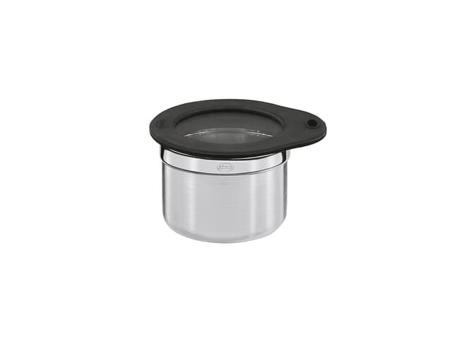 Rösle Opbevaringsdåse Steel/Black/Glass