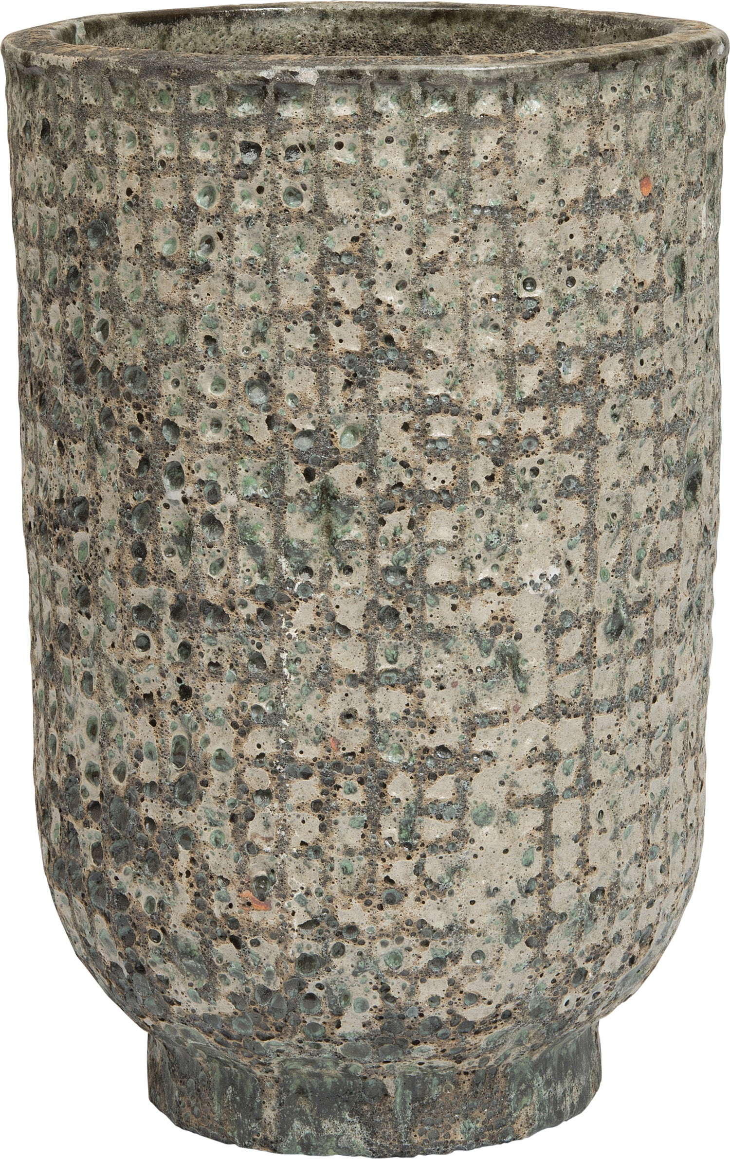 Intratuin bloempot Thierry groen D 33 H 57 cm