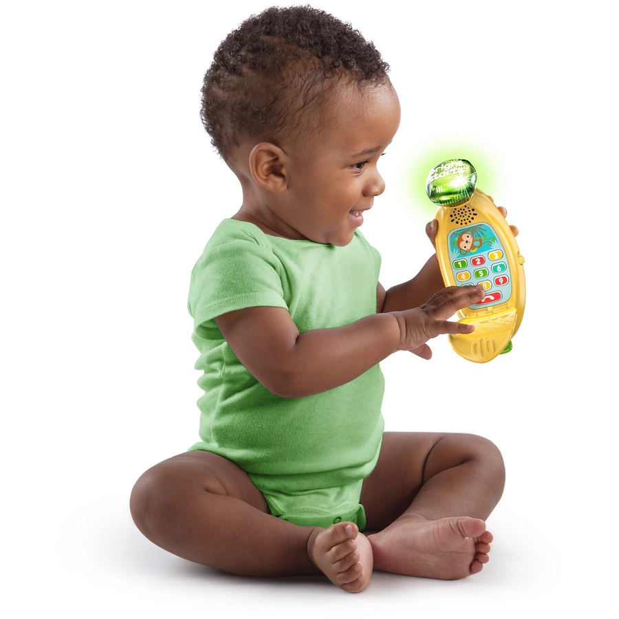 Bright Starts Babblin' Banana™ Klingeln und Singen Bananentelefon