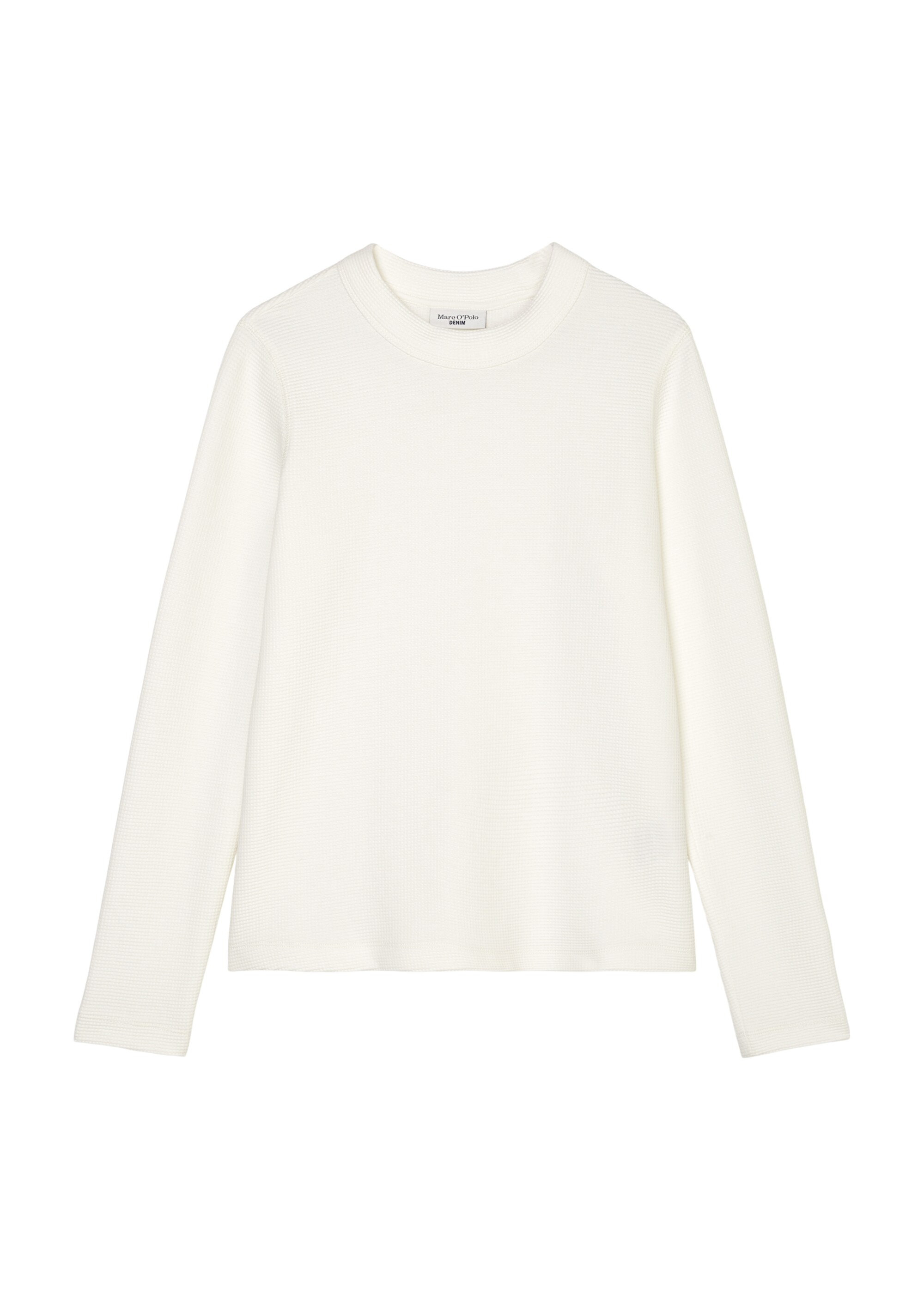 Longsleeve mit Waffel-Struktur aus Organic Cotton