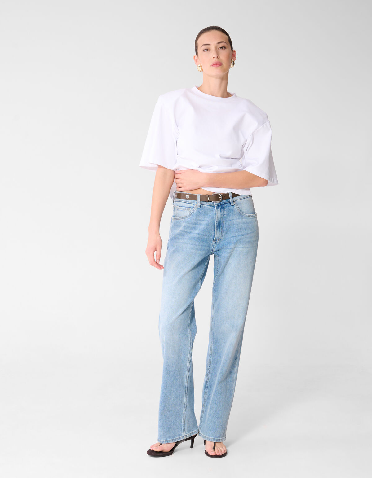 Straight Fit Jeans Mediumstone