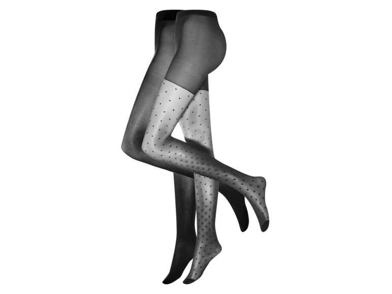 2 dames panty's 60 DEN