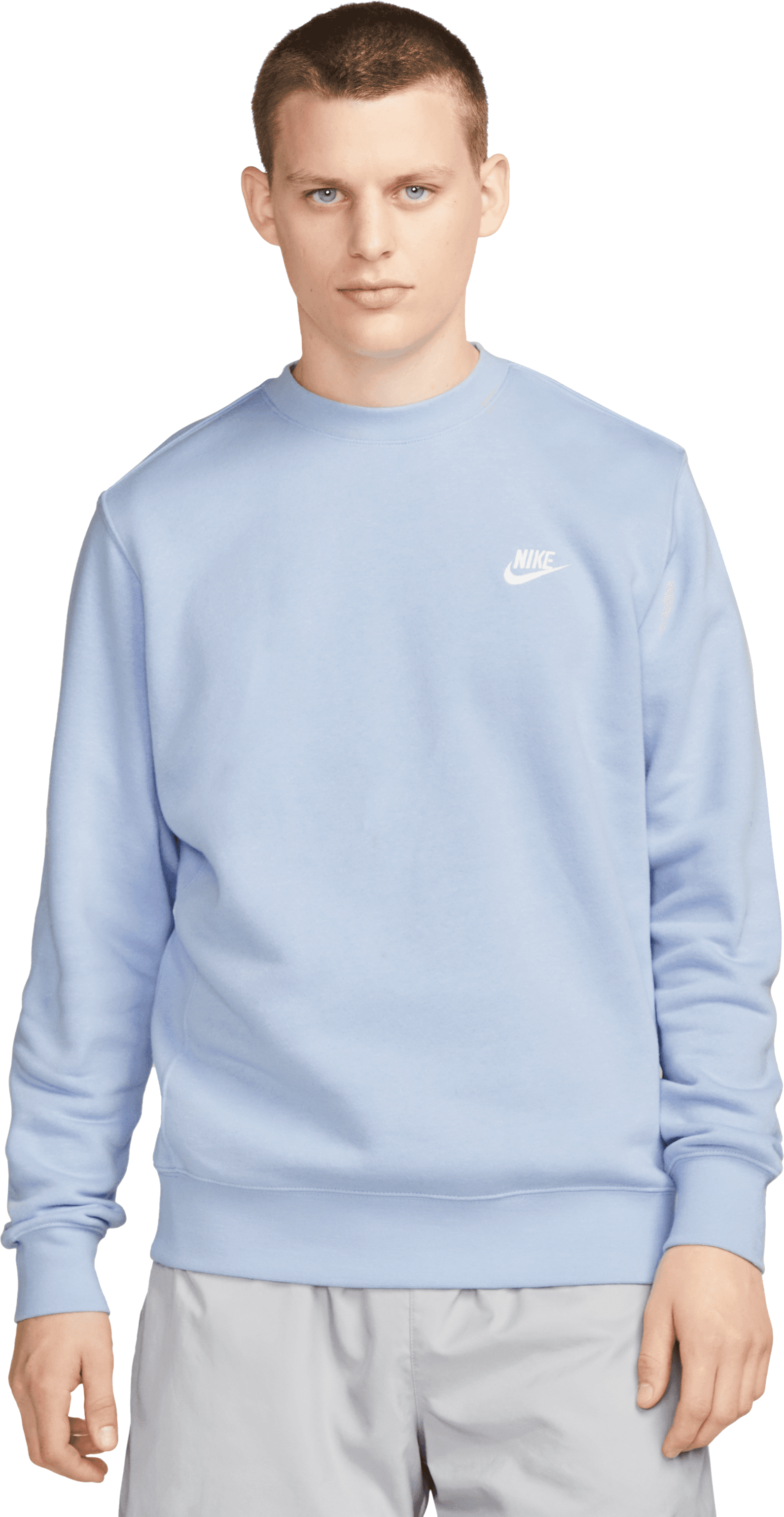 Nike Club Crew Sweatshirt Blau Weiss 479