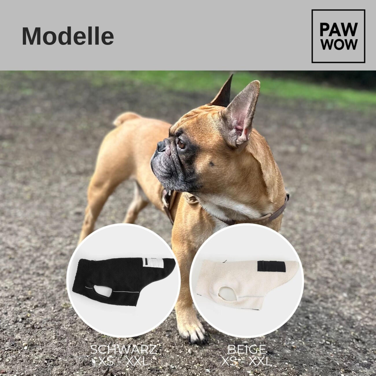 PAW WOW Hundejacke MIKA Schwarz S