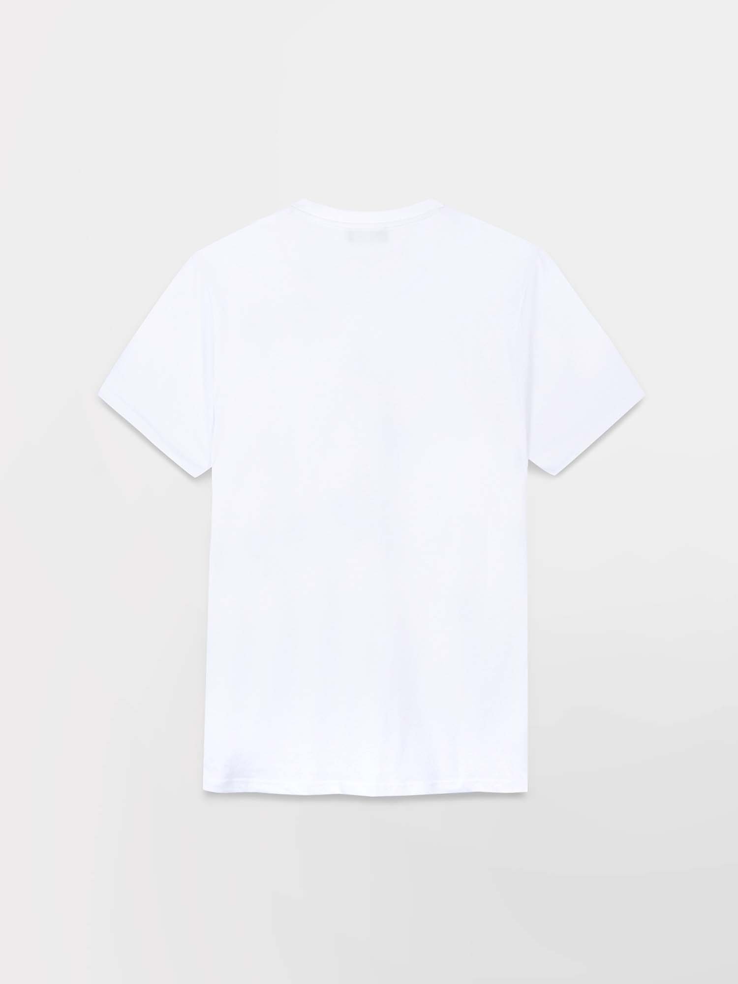 Tee Shirt Homme Micro Piqué Stretch Blanc