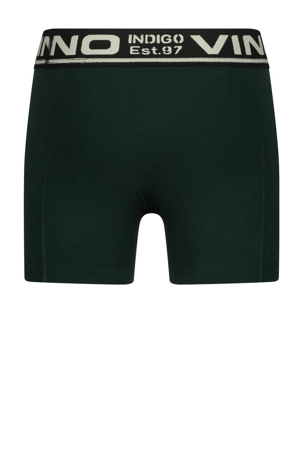 ondershirt + boxershort Woods donkergroen/groen