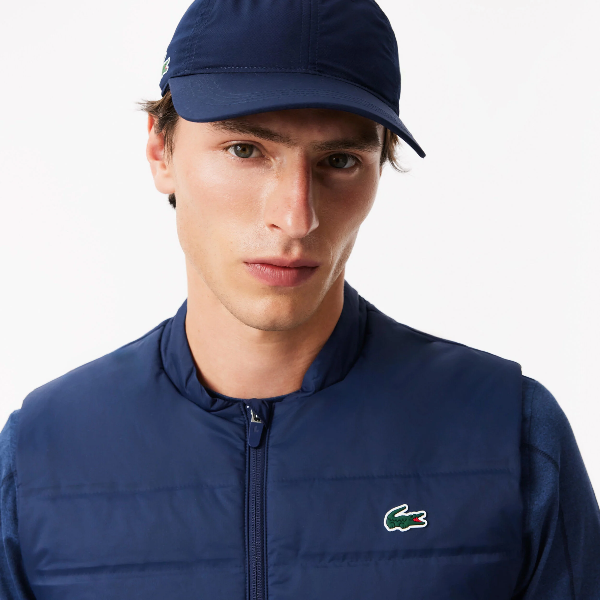 Lacoste Gilet Hommes - Bleu Foncé