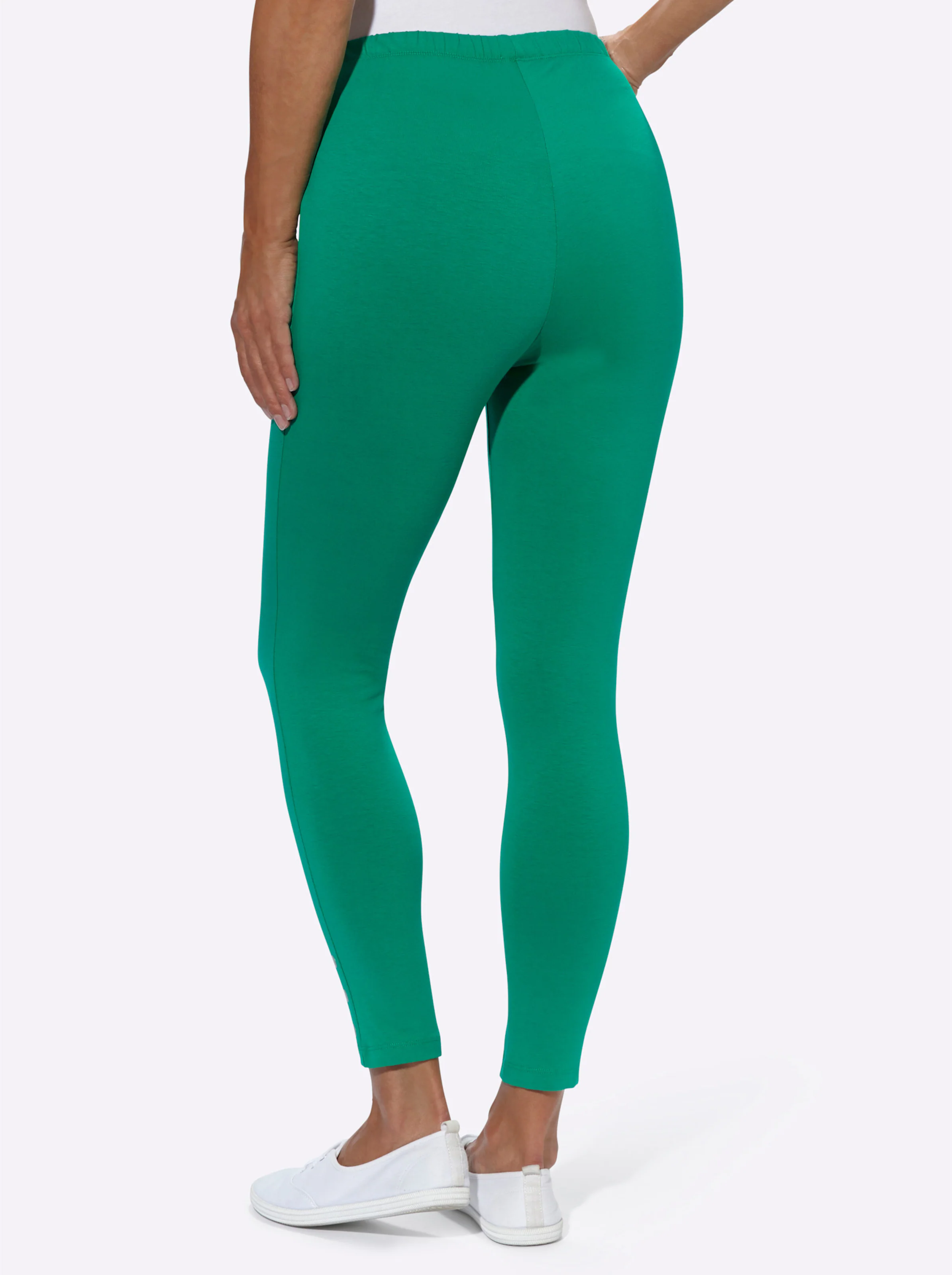 Leggings in grün