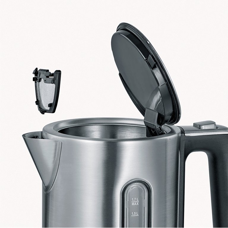 Bouilloire WK 3418, acier inoxydable/noir
