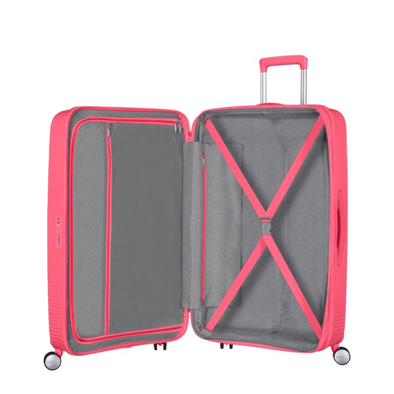 Valise rigide Soundbox Extensible 77 cm Sunkissed Coral