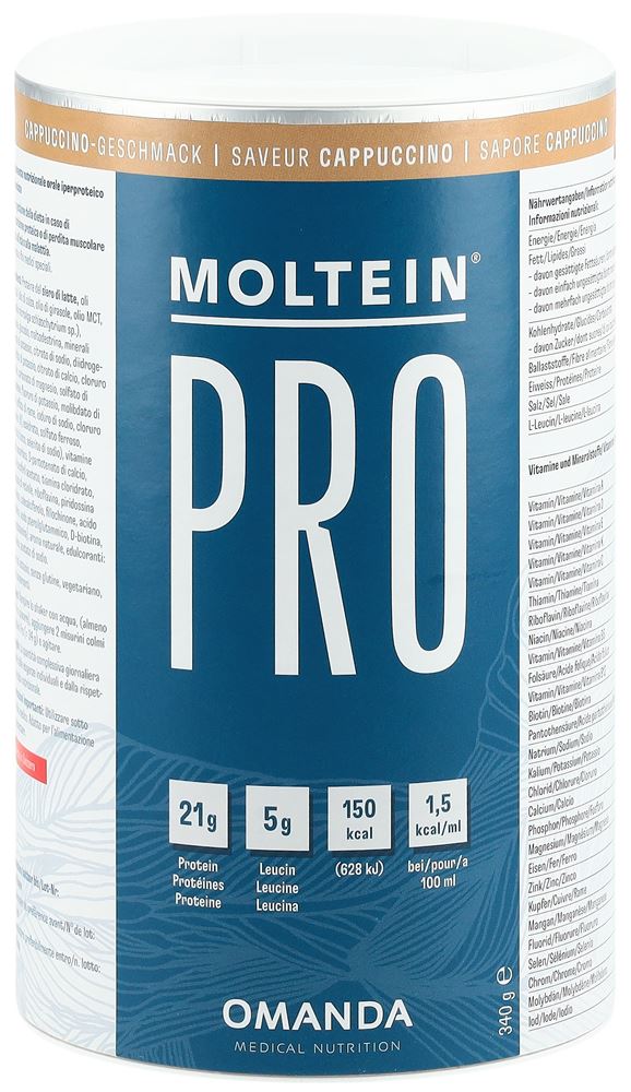 moltein PRO 1.5 Plv Cappuccino Ds 340 g