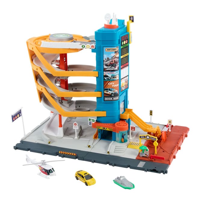 Matchbox - Spielset - Abenteuer Transport-Center