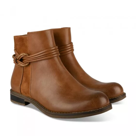 Bottines COGNAC PHILOV