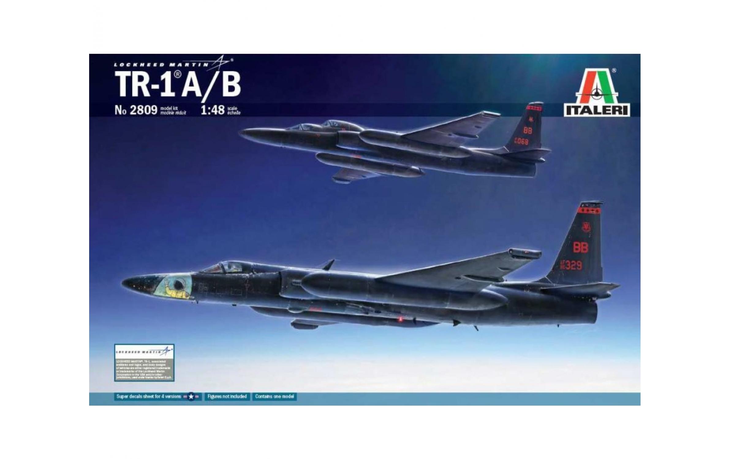 Bausatz Lockheed TR-1A/B 1:48Lokheed TR-1 A/B Jet Modellbausatz