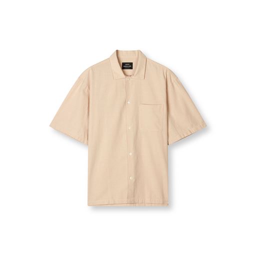 Mads Nørgaard Grida Cotton Victor Skjorte, Vanilla Ice, XXL