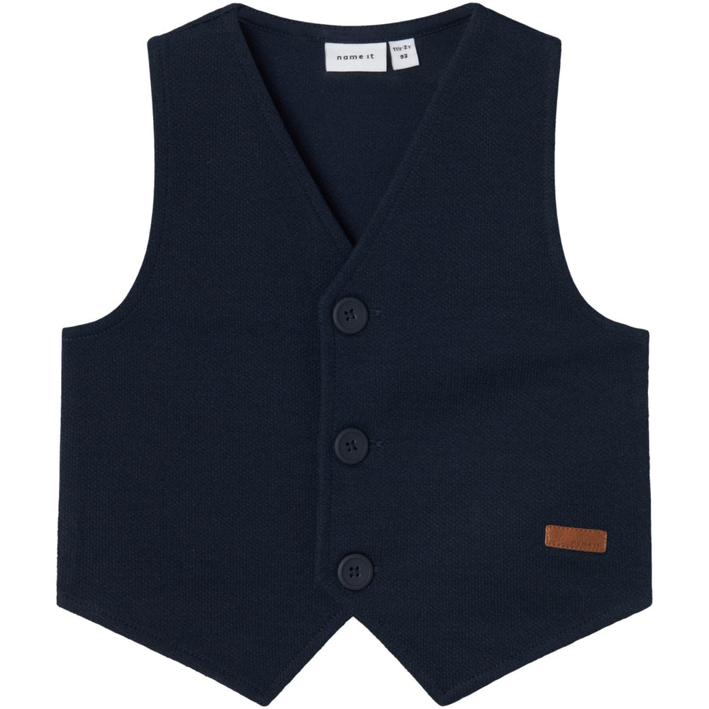 Køb Name It Dark Sapphire Robino Vest