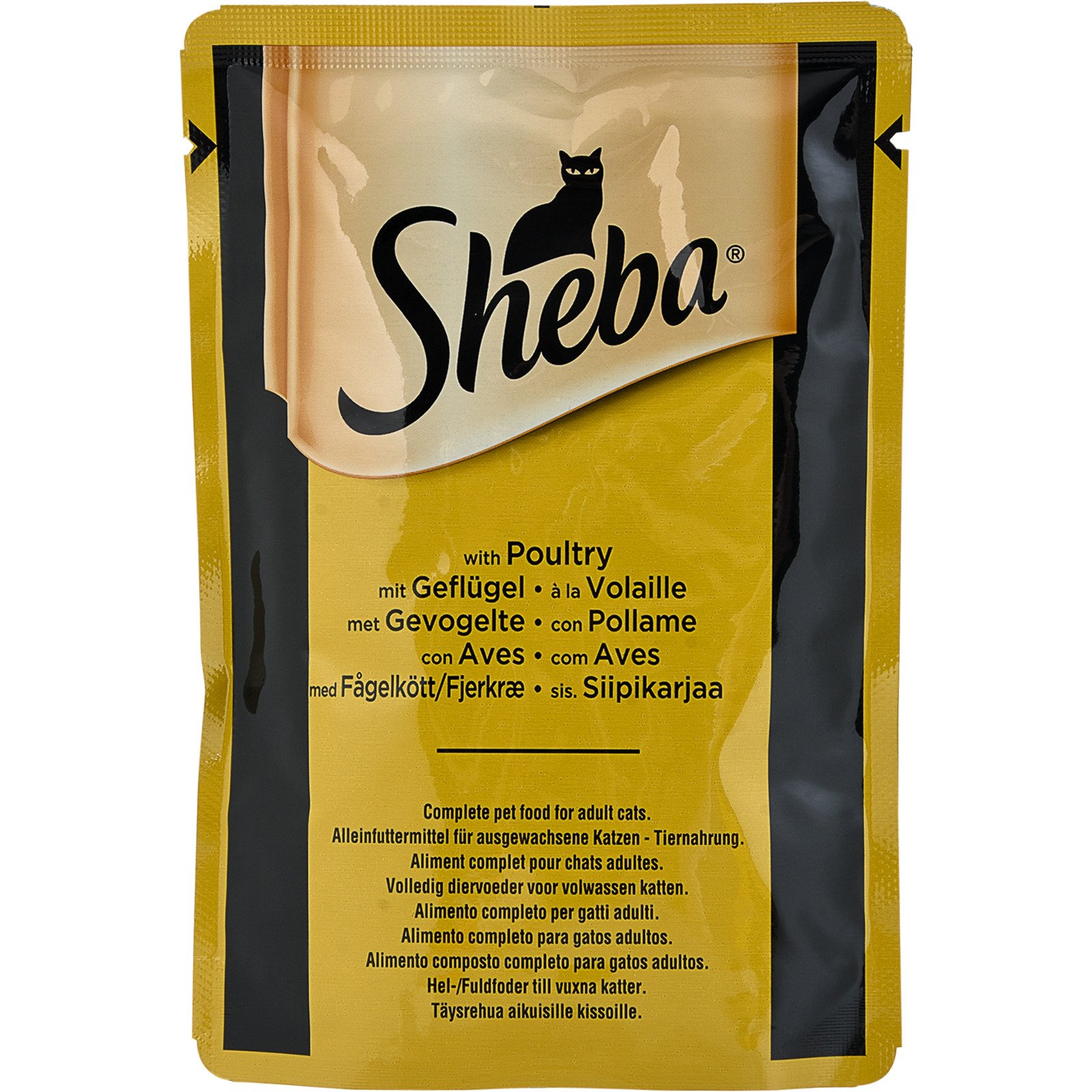 Sheba Delikatess in Gelee Geflügel Variation 40 x 85 g