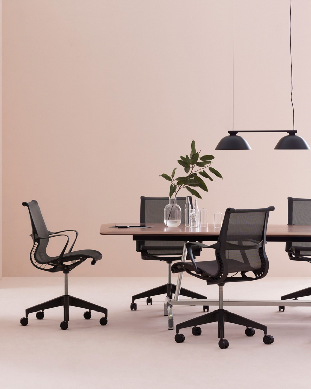 Herman Miller Setu 5-ster bureaustoel graphite, 4W21